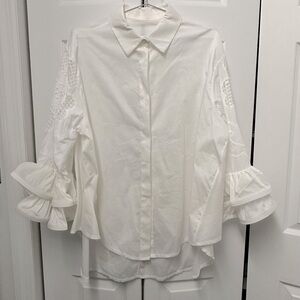 Bell Sleeve Blouse Made in Italy